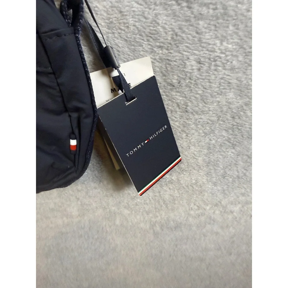Tommy Hilfiger Navy Blue Nylon Crossbody Bag Messenger Travel Bag NWT